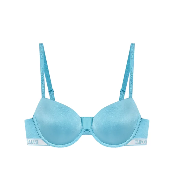 Emporio Armani para mujer. EW000379_AF19028 Sujetador Modern azul (100C), Homewear, Poliamida