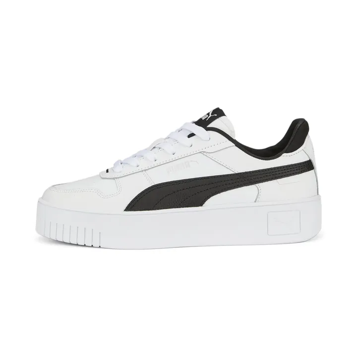 PUMA Zapatillas deportivas bajas 'Carina'  negro / blanco