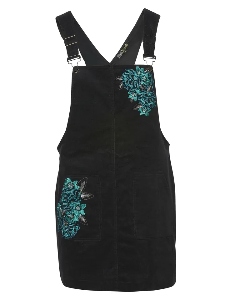 KOROSHI Vestido azul / negro