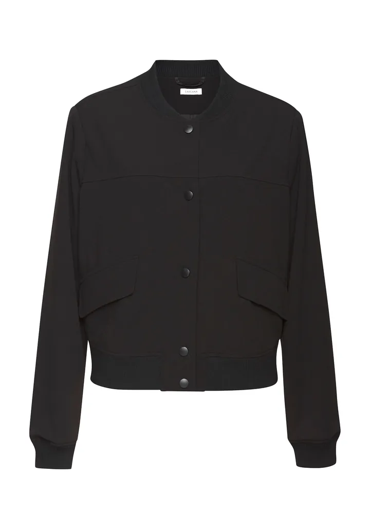 LASCANA Chaqueta de entretiempo negro