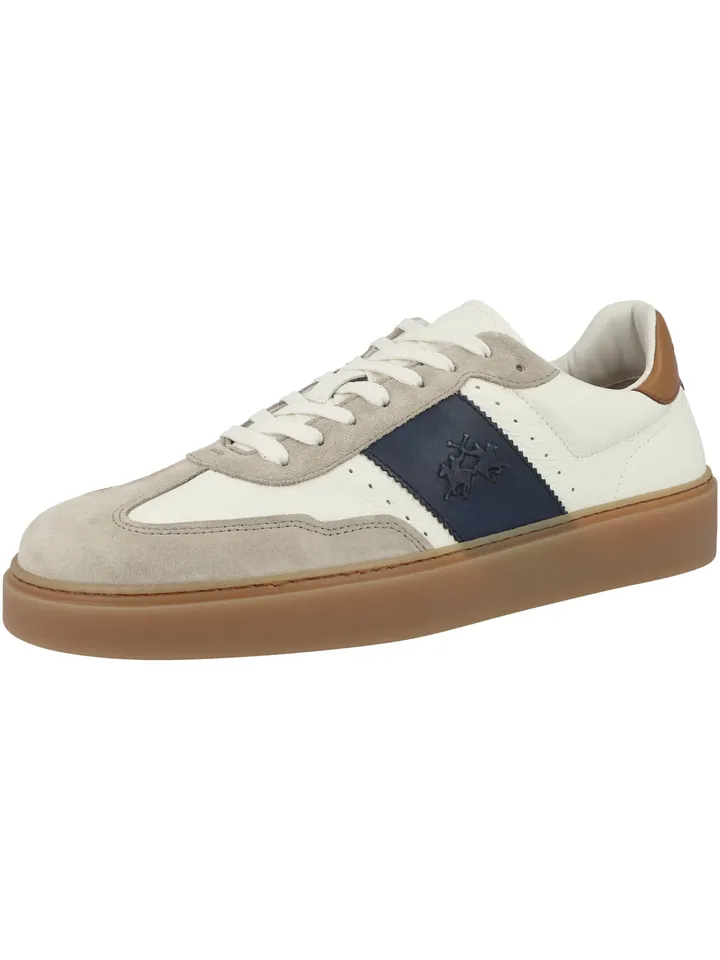 La Martina Zapatillas deportivas bajas 'LFM251' camelo / marino / cognac / blanco