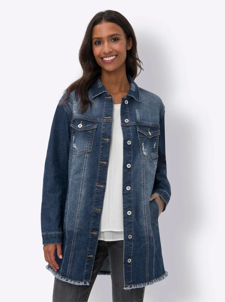 heine Chaqueta de entretiempo piedra