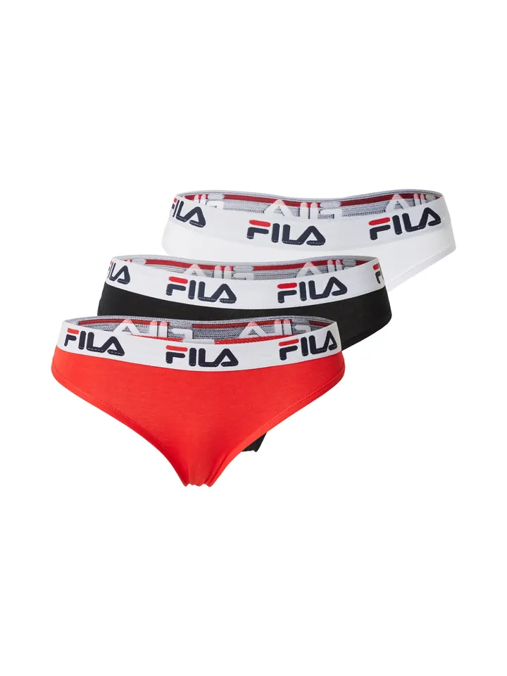 FILA Tanga arándano / negro / blanco