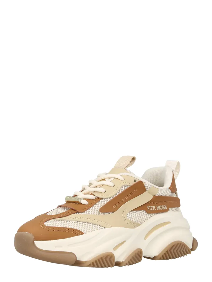 STEVE MADDEN Zapatillas deportivas bajas 'Possession' crema / camelo / arena