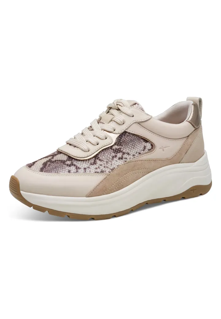 Tamaris Zapatillas deportivas bajas beige claro / beige oscuro / marrón