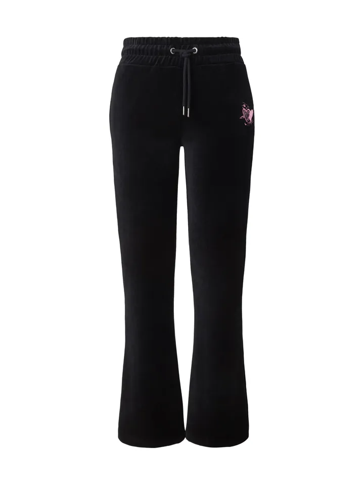 Ed Hardy Pantalón 'Love and Thorns'  rosé / negro