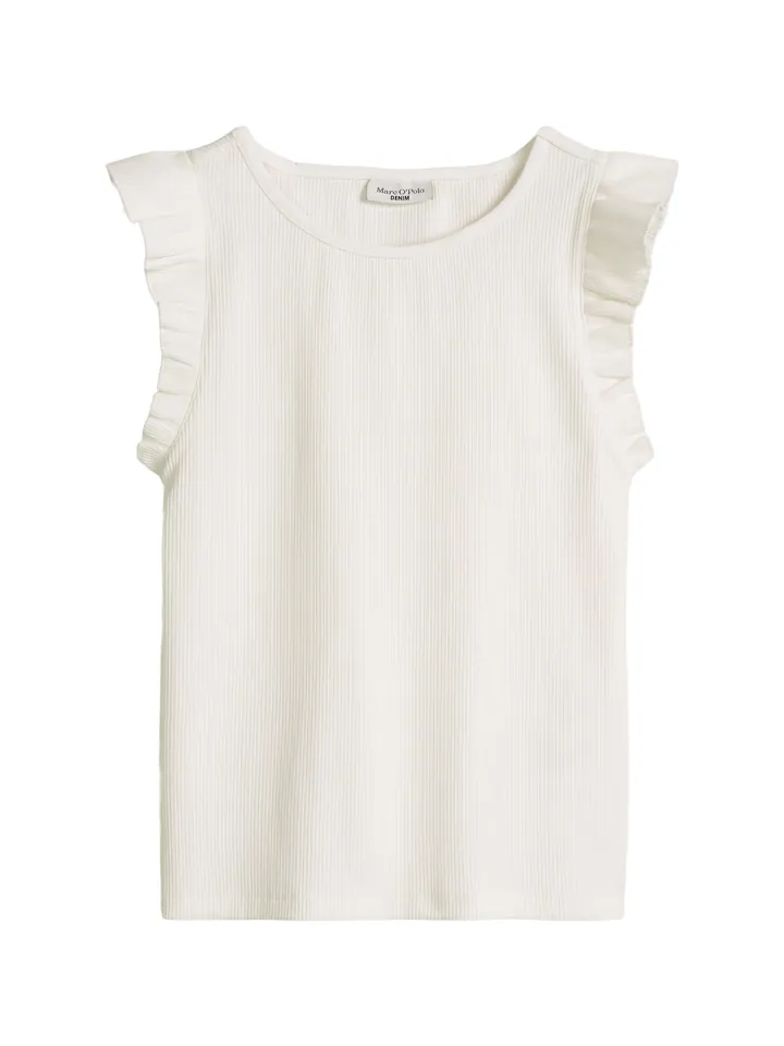 Marc O'Polo DENIM Camiseta blanco lana
