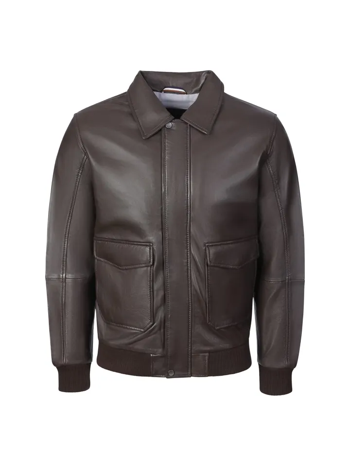 bugatti Chaqueta de entretiempo 'Siena'  marrón oscuro