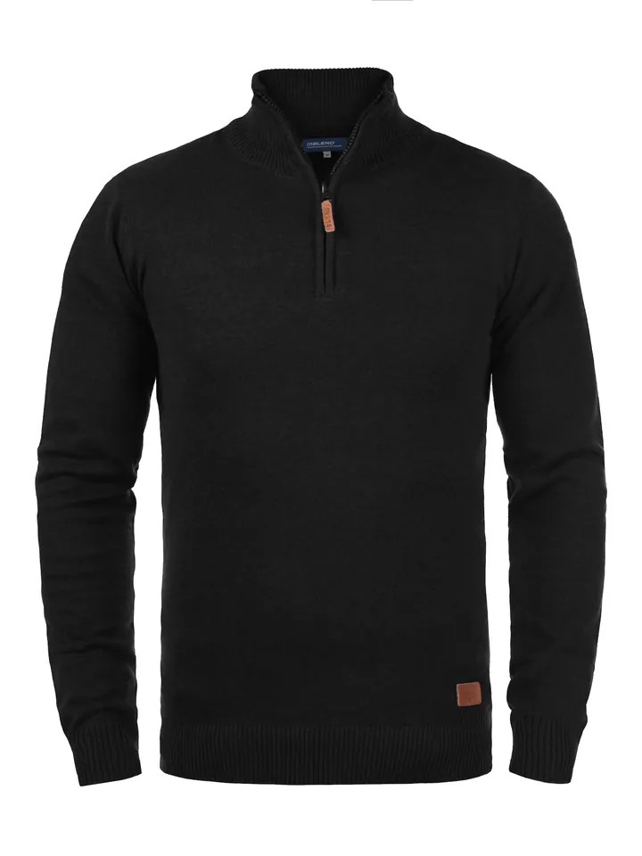 BLEND Jersey 'Robin' negro