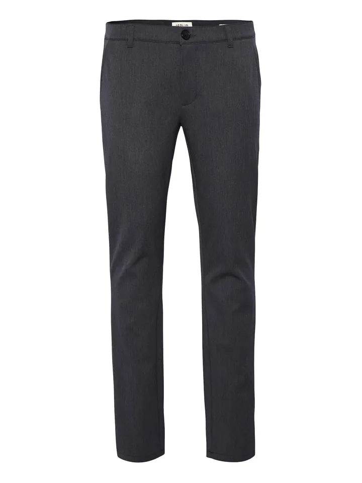 !Solid Pantalón chino 'Frederic'  antracita