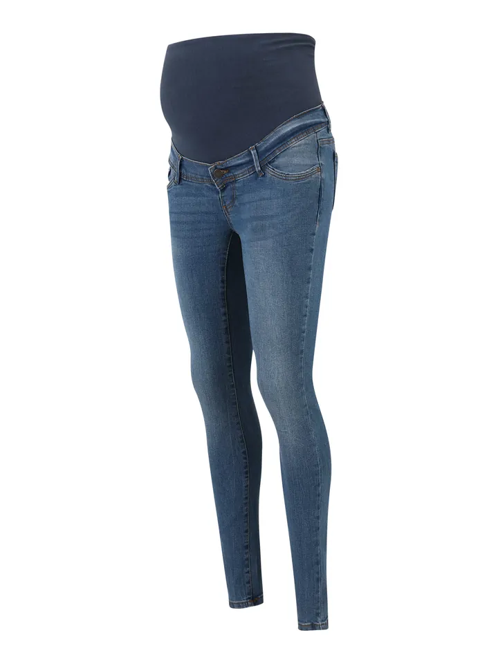MAMALICIOUS Vaquero azul denim