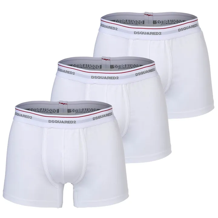 DSQUARED2 Calzoncillo boxer blanco