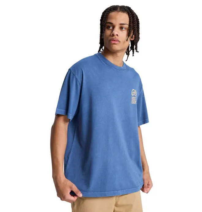 Knotted - Camiseta de manga corta Azul Hombre