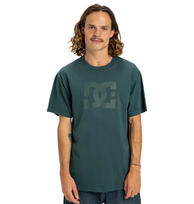 DC Star Pigment Dye - Camiseta de manga corta Verde hombre