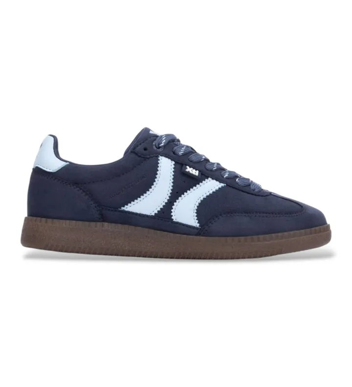 Xti para mujer. 14612505-NAVY Zapatillas 146125 marino (36), Plano, Cordones, Casual