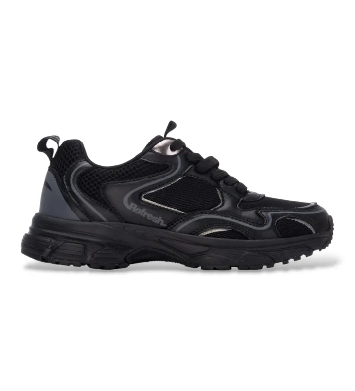 Refresh para mujer. 17621303-NEGRO Zapatillas 176213 negro (35), 5 a 8cm, Cordones, Casual