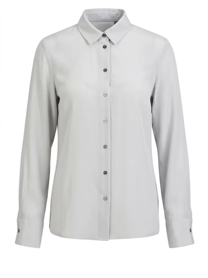 Posh Gear Blusa 'Seidenbluse Collettoseta'  gris claro