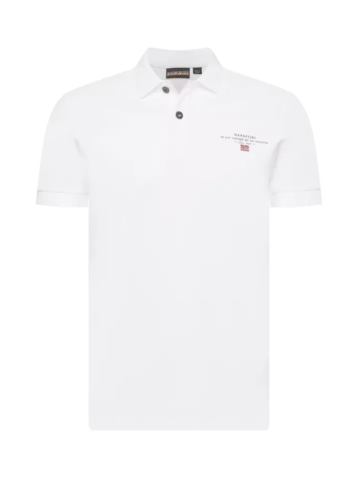 NAPAPIJRI Camiseta 'ELBAS' azul / rojo / negro / blanco