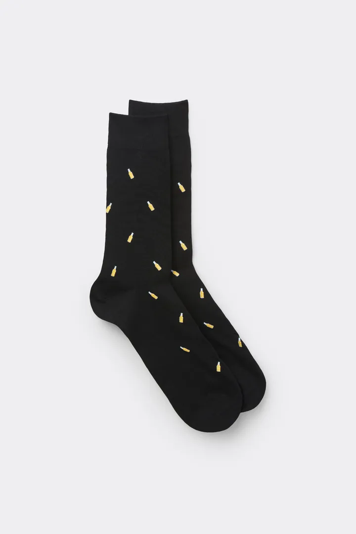 Intimissimi Calcetines Cortos de Algodón Hombre Azul Tamaño 40-41
