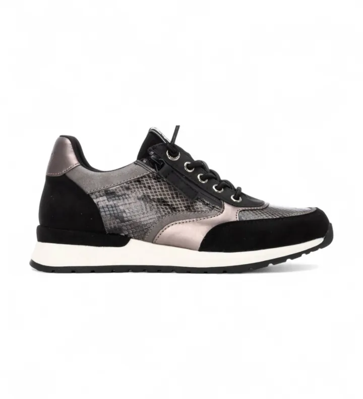 Refresh para mujer. 17296004-NEGRO Zapatillas 172960 negro (36), Plano, Cordones, Casual