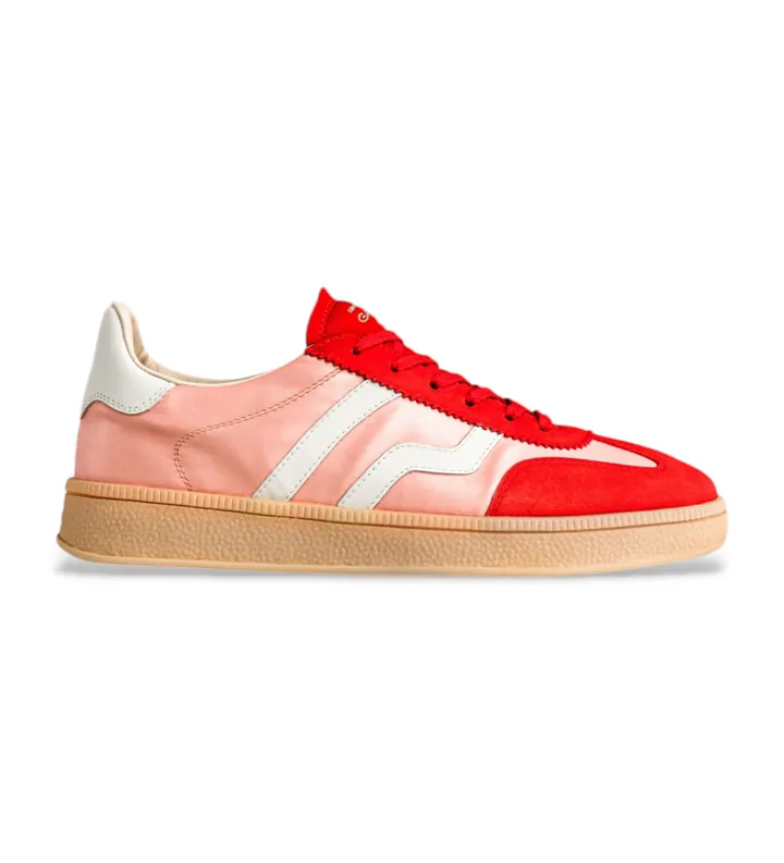 Gant para mujer. 872533198 Zapatillas de Piel Cuzima rosa, rojo (36), Plano, Ante, Cordones, Casual
