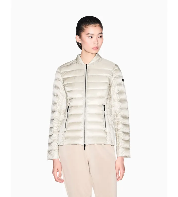 A|X Armani Exchange para mujer. XW001920AF18757U6275 Chaqueta Down beige (L), Casual, Poliamida