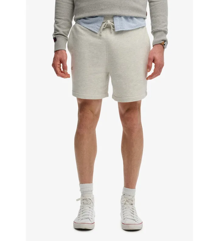 Superdry para hombre. M7110484A Shorts Essential Logo Classic Short gris (L), Casual, Algodón