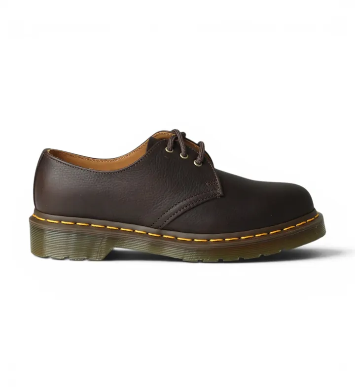 Dr Martens unisex. 31994200 Zapatos de Piel 1461 Ambassador marrón (37), Plano, Cordones, Casual