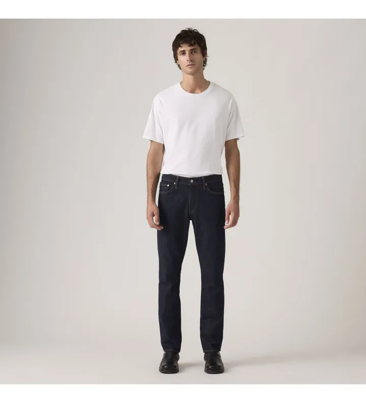 Levi's para hombre. 04511-6347 Vaqueros 511 Slim azul oscuro (28/32), Casual, Algodón, Denim