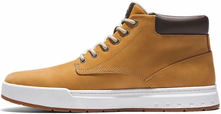 TIMBERLAND Botas con cordones 'Maple Grove' marrón oscuro / curry