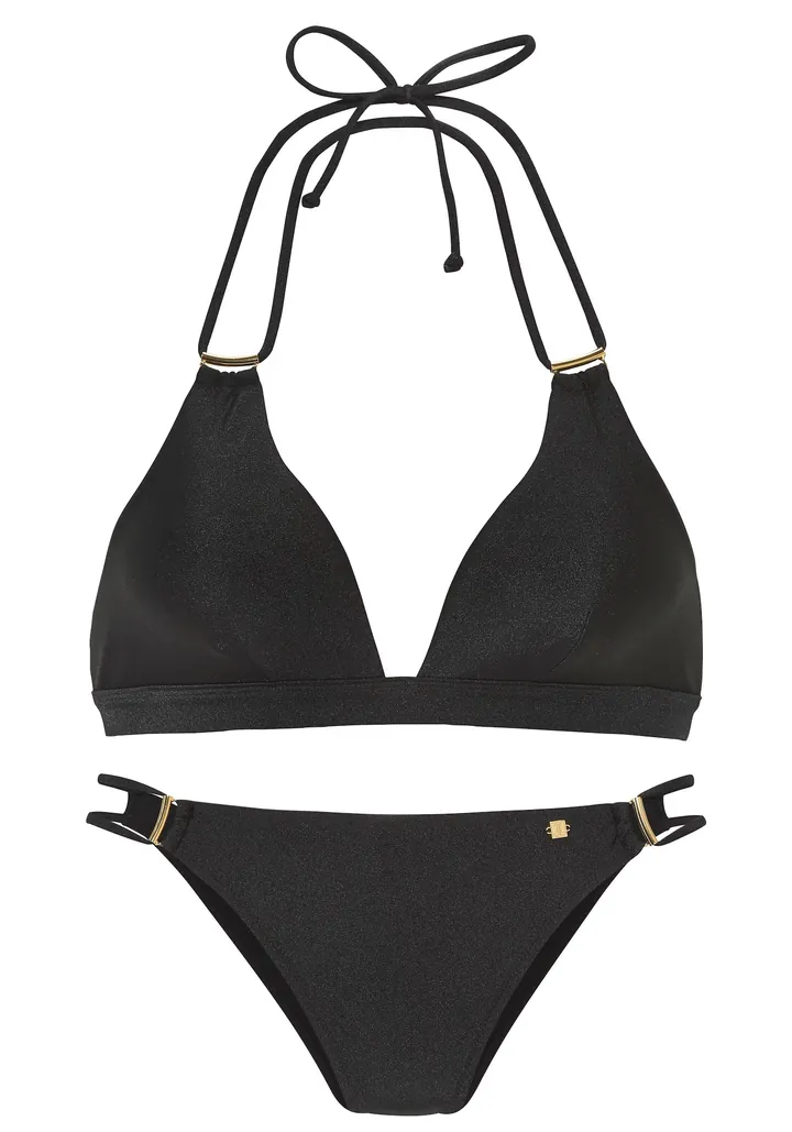 JETTE Bikini oro / negro