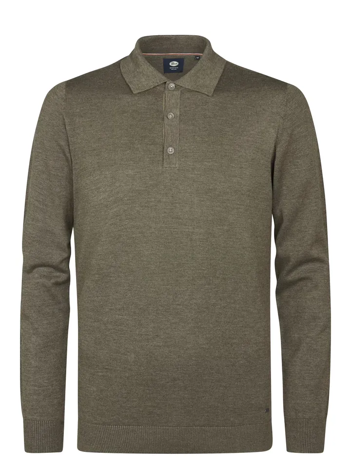 Petrol Industries Jersey verde moteado
