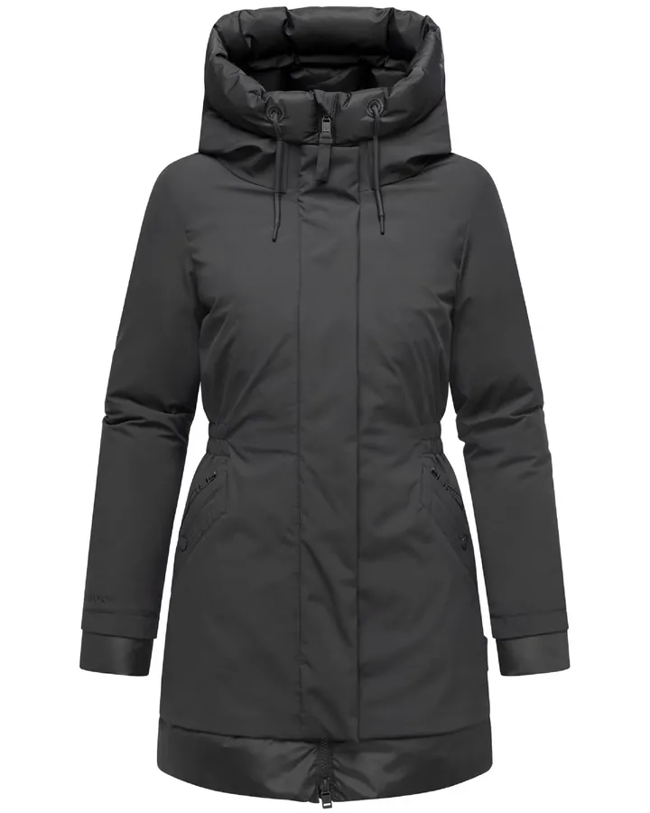 NAVAHOO Abrigo de invierno 'Winterprinzessin 14' antracita