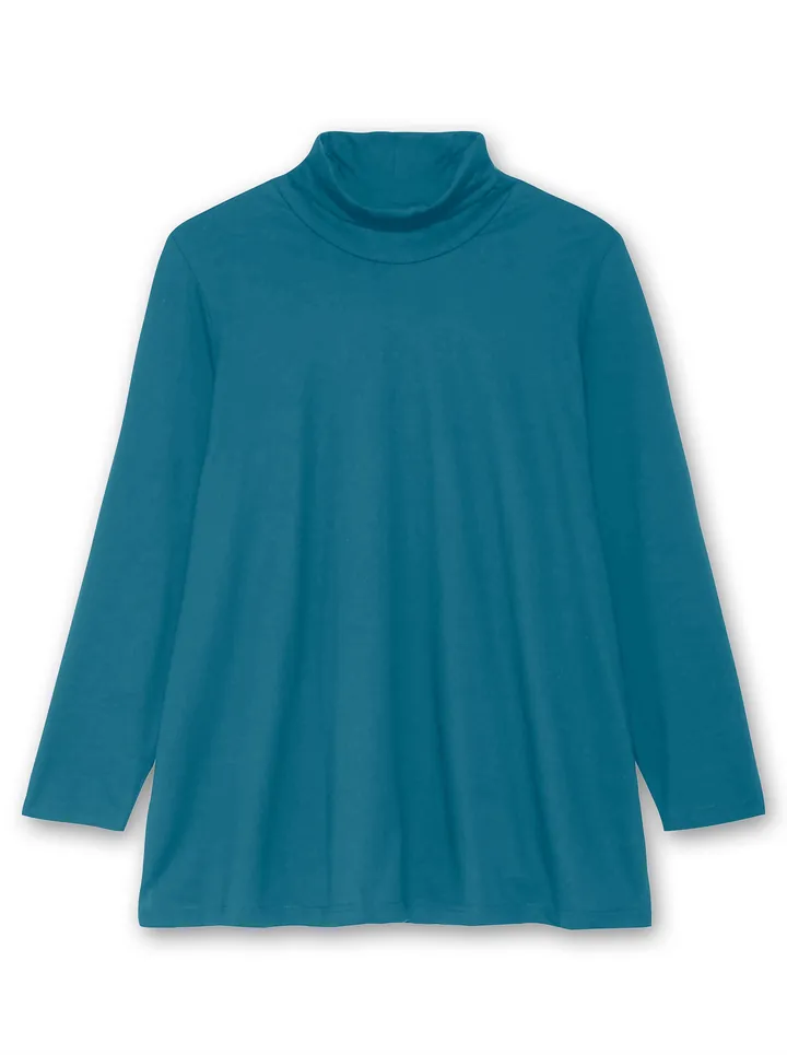 SHEEGO Camiseta azul cian