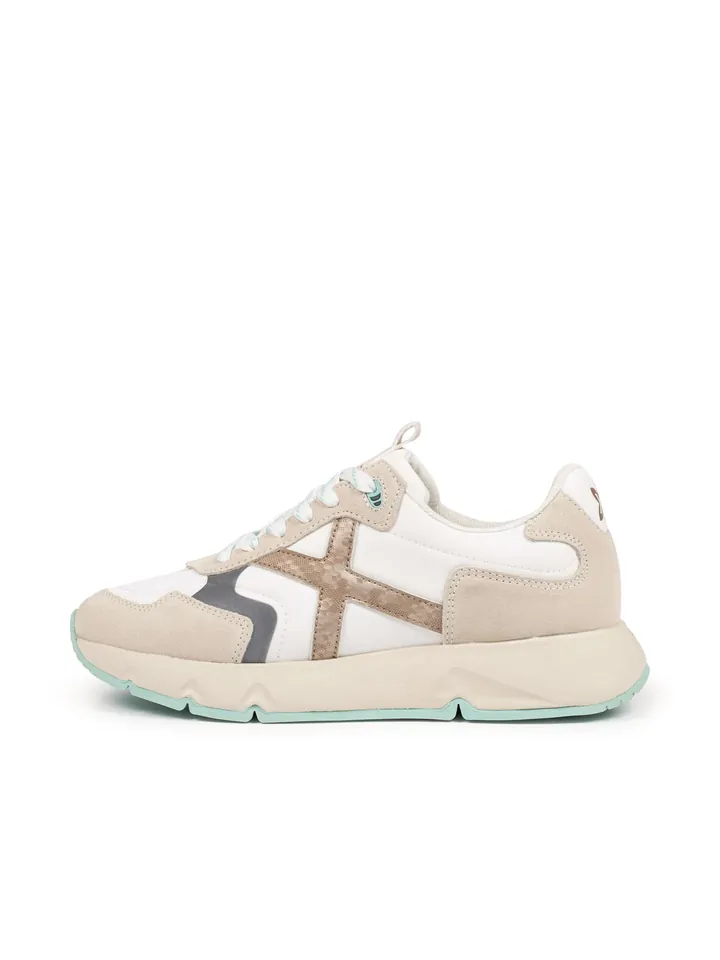 MUNICH Zapatillas deportivas bajas 'MAMBA' beige / blanco
