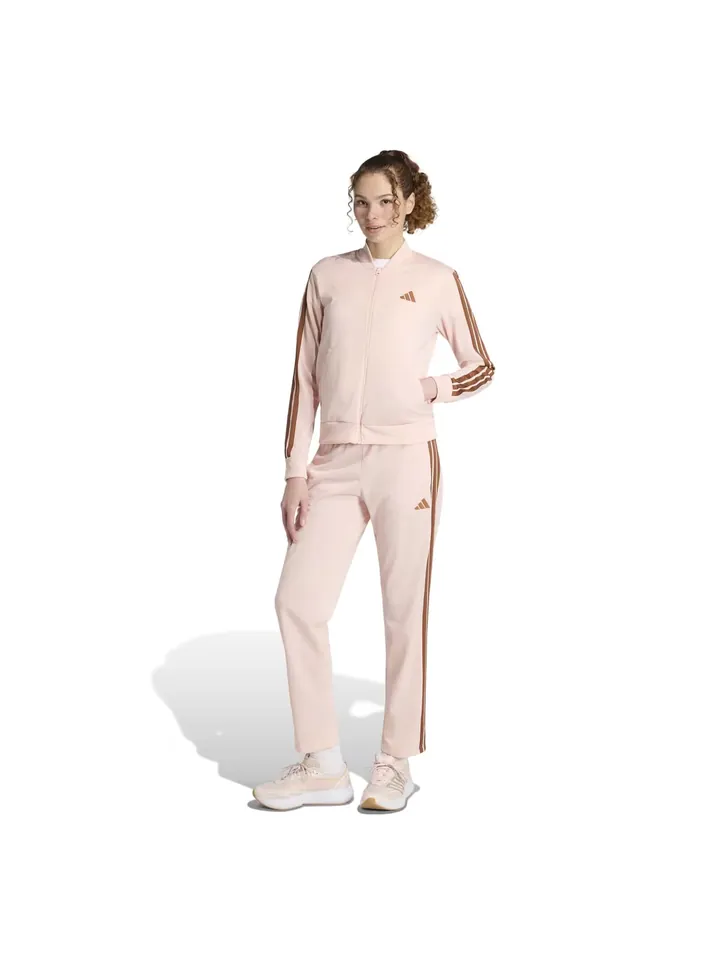 ADIDAS SPORTSWEAR Chándal 'Essentials' cognac / rosé