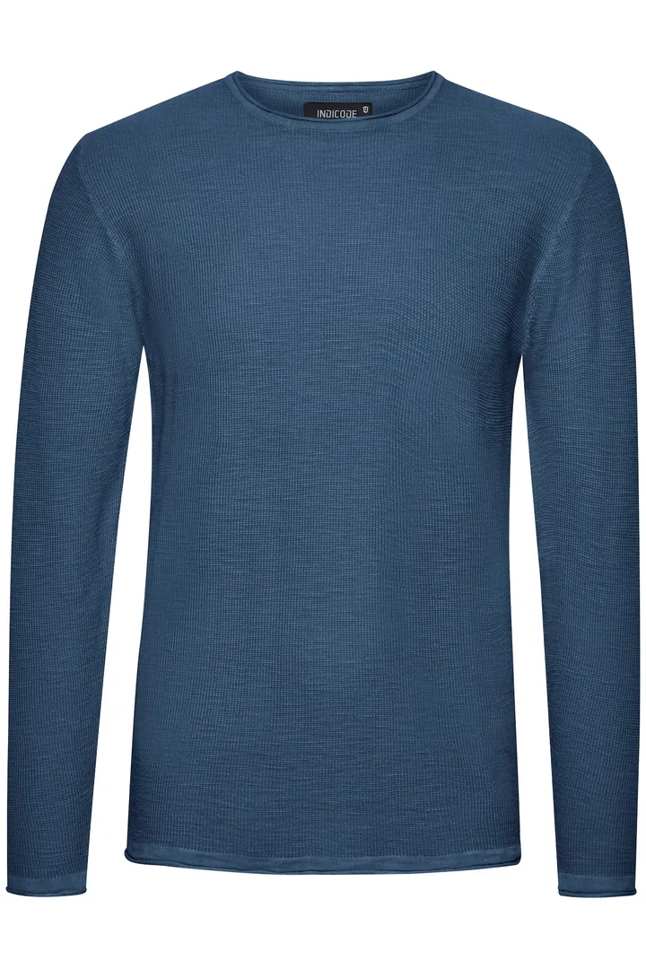 INDICODE JEANS Jersey 'Karpo' navy