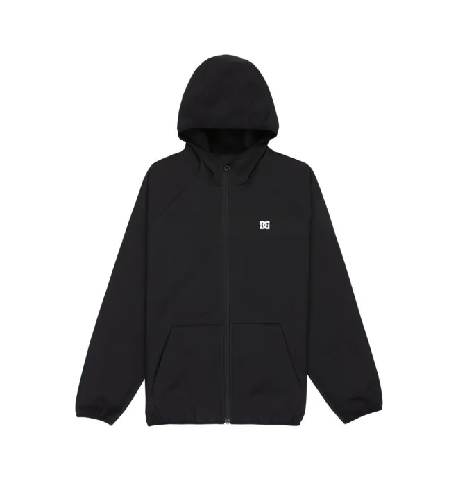 Drylyne Hoody 10K - Chaqueta impermeable Negro Chicos 8-16