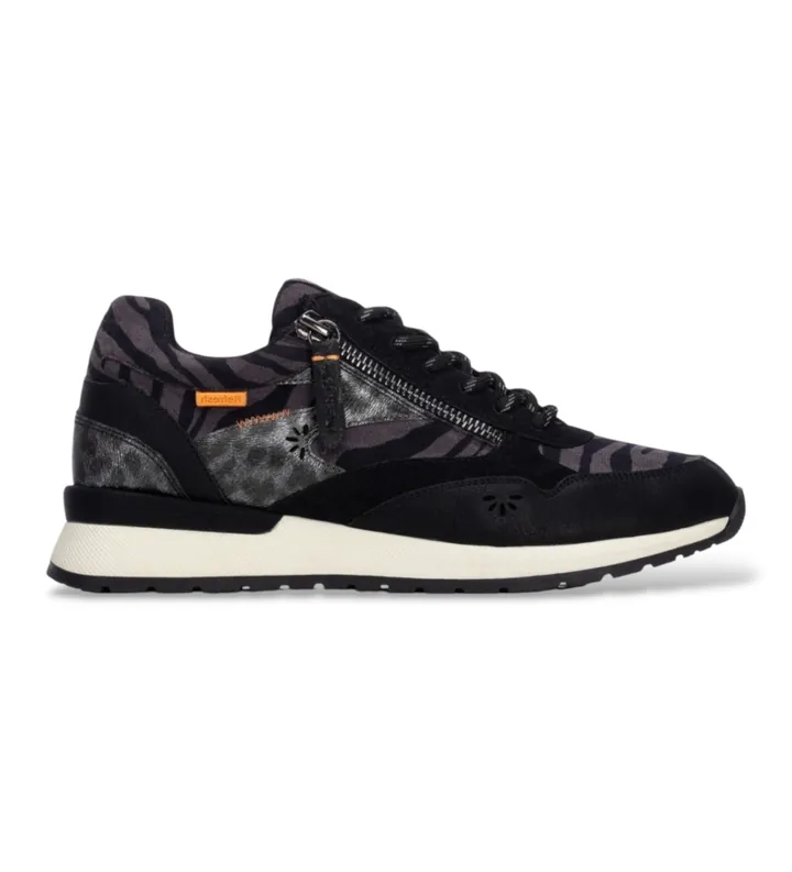 Refresh para mujer. 17621902-NEGRO Zapatillas 176219 negro (36), Plano, Ante, Cordones, Cremallera, Casual