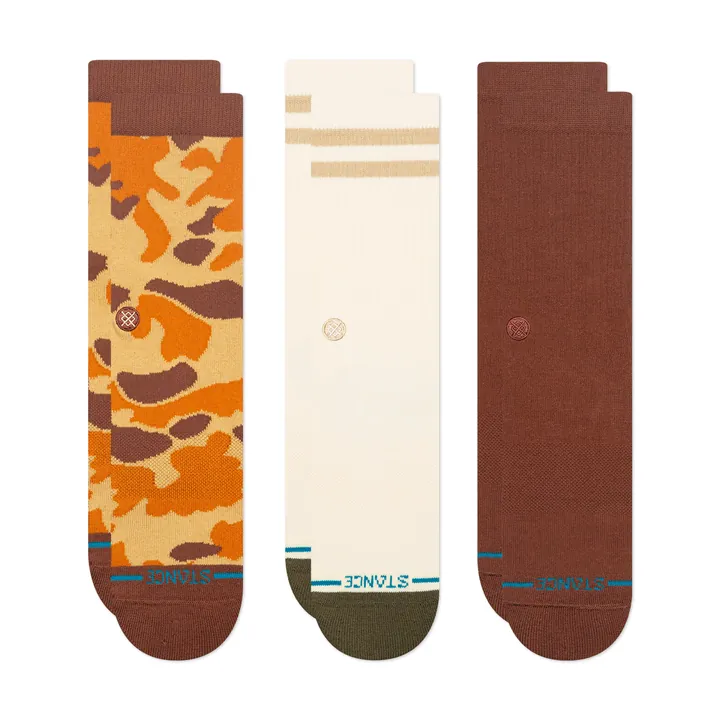 Stance Calcetines 'Camo'  beige / marrón / cognac