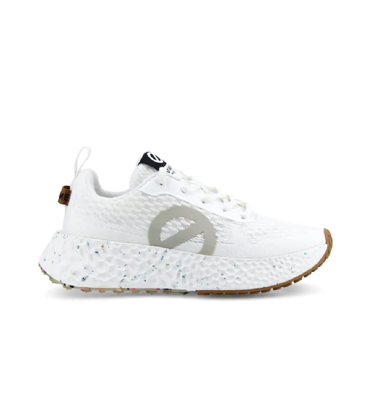 NO NAME para mujer. LNVDMS0 Zapatillas Carter Fly blanco (36), Plano, Cordones, Casual, Sostenible