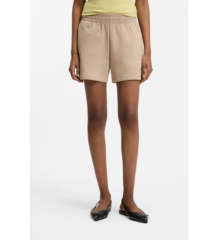 HUGO para mujer. 50536943 Shorts Ninosta beige (L), Casual, Algodón
