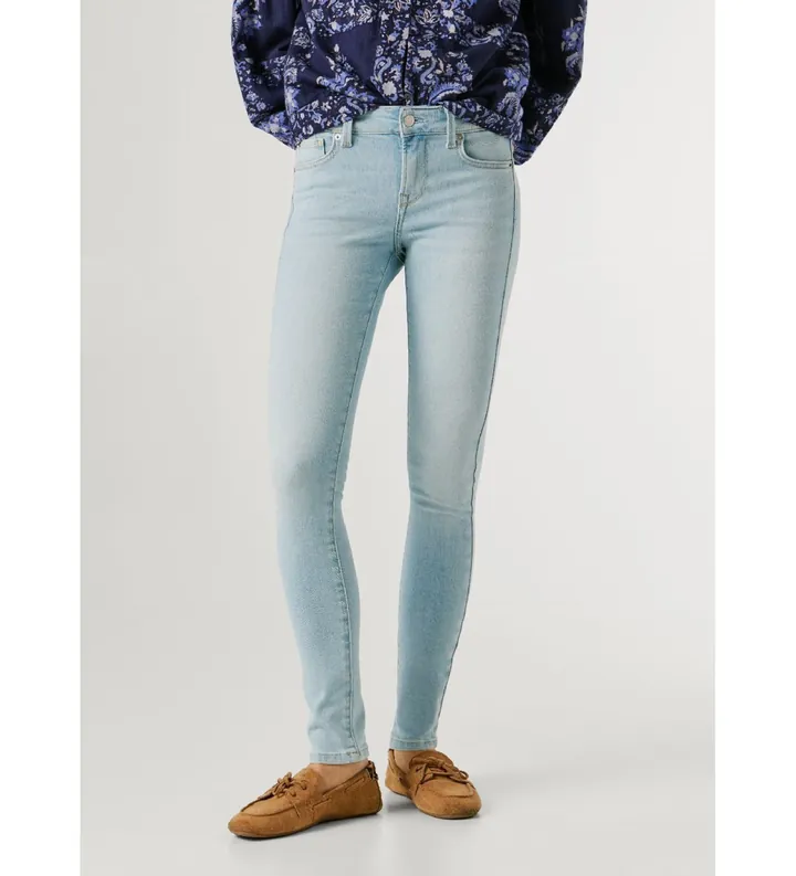 Pepe Jeans para mujer. PL20458382AB Jeans Skinny Soho azul (27/30), Casual, Algodón, Denim