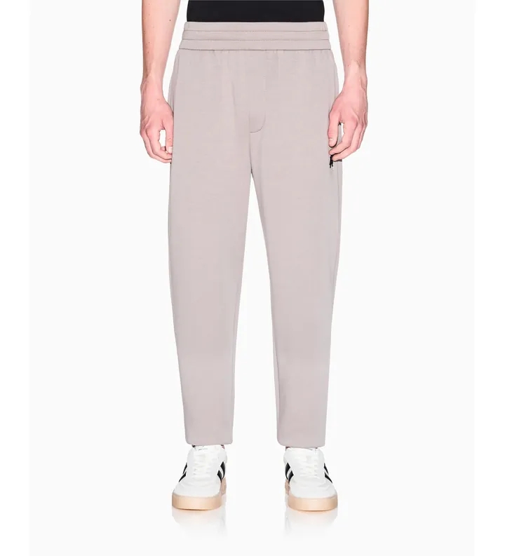 A|X Armani Exchange para hombre. XM001778AF10818U6107 Pantalones Jogger Driftwood gris (L), Casual, Algodón