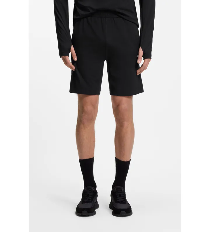 BOSS para hombre. 50564513 Short JT Active negro (L), Casual, Deportivo, Poliéster