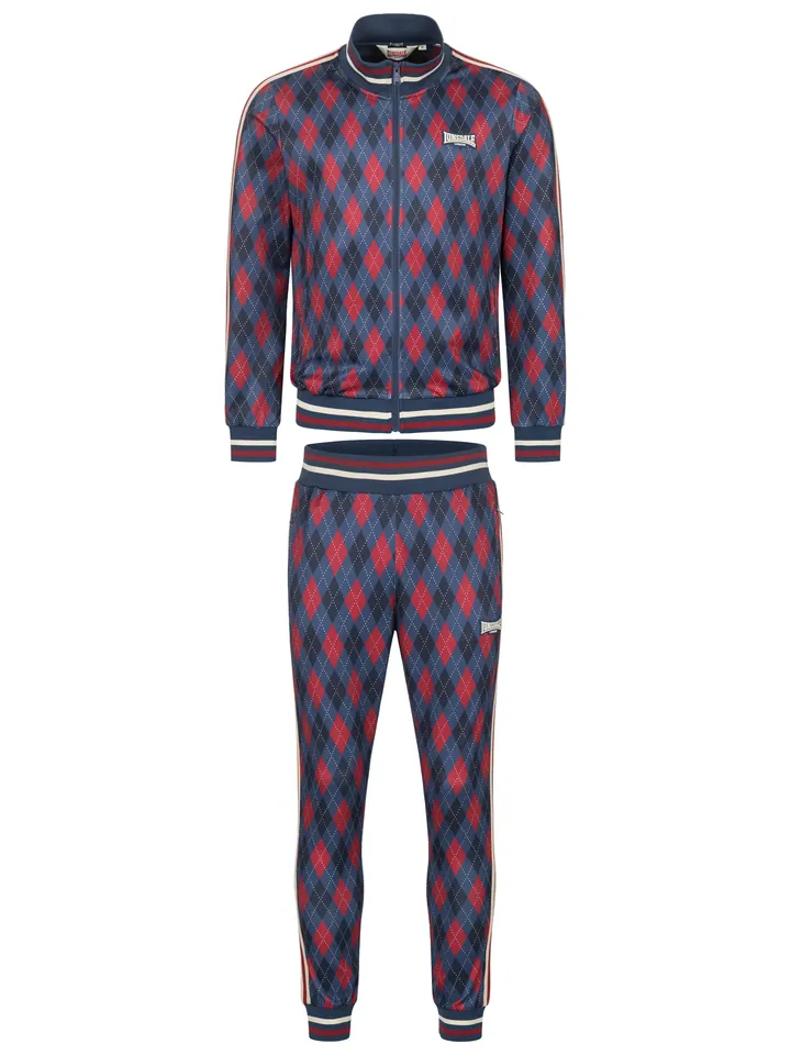 LONSDALE Ropa para correr 'Redford' navy / rojo / blanco