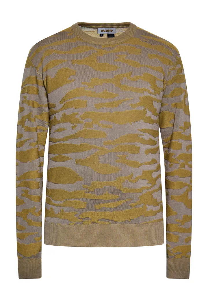 Sloan Jersey  gris / caqui