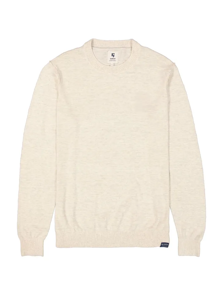 GARCIA Jersey blanco moteado