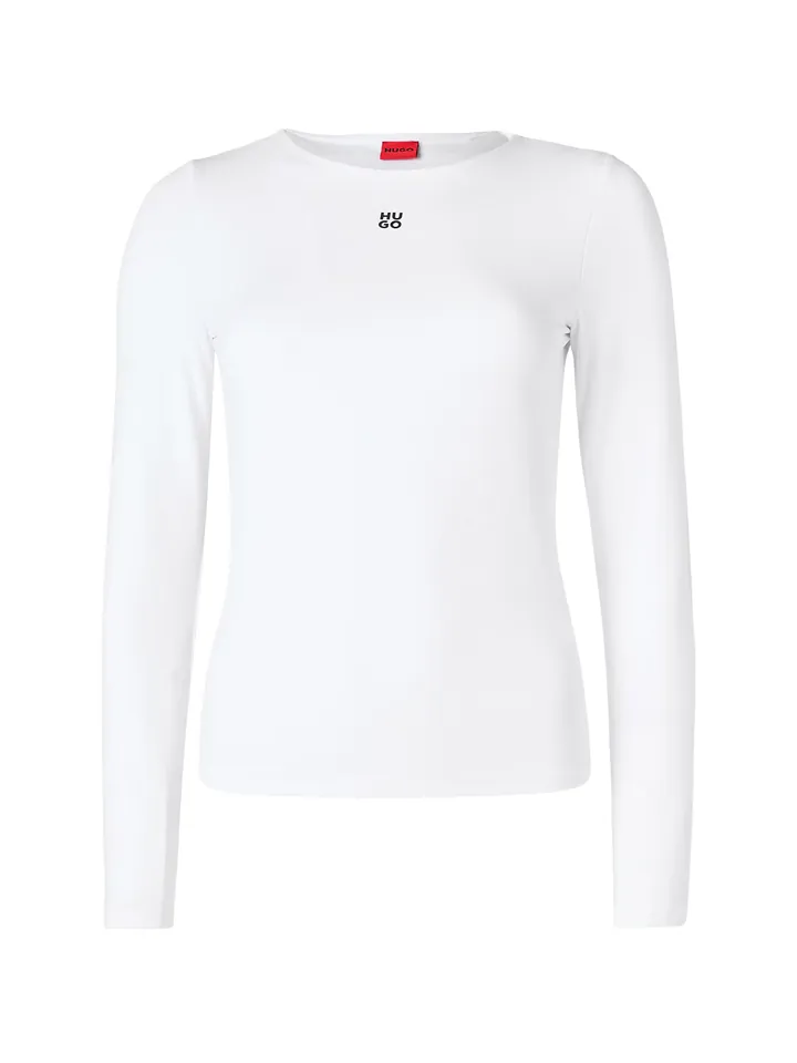 HUGO Camiseta 'Dasiia' blanco