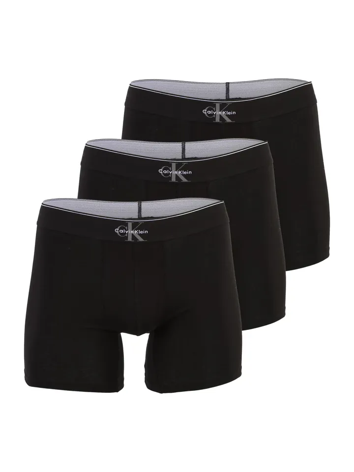 Calvin Klein Underwear Calzoncillo boxer gris oscuro / negro / blanco